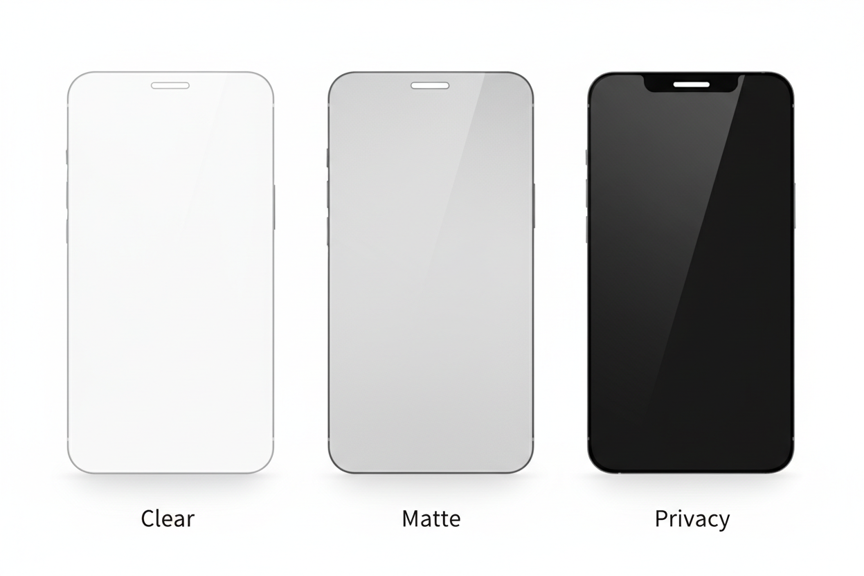 iPhone Tempered Glass Collage