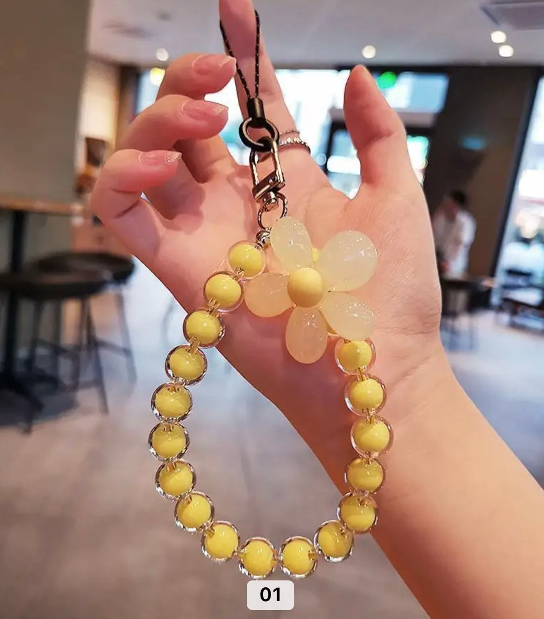 Fancy Mobile Phone Charm – Stylish Grip & Anti-Drop for Girls